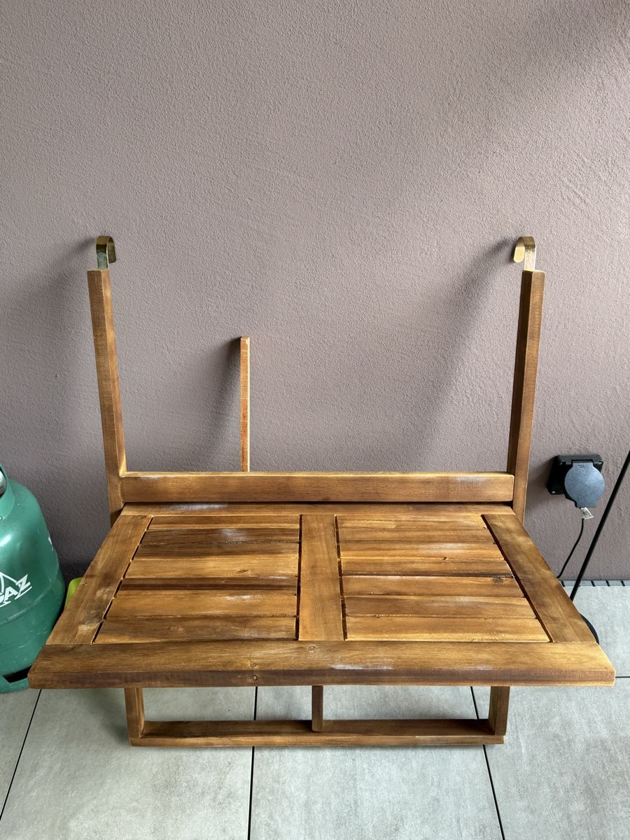 Tavoli: Balkontisch Holz klappbar neu – Nuovo (secondo la descrizione) da Dielsdorf venduto da max_r5vw 3