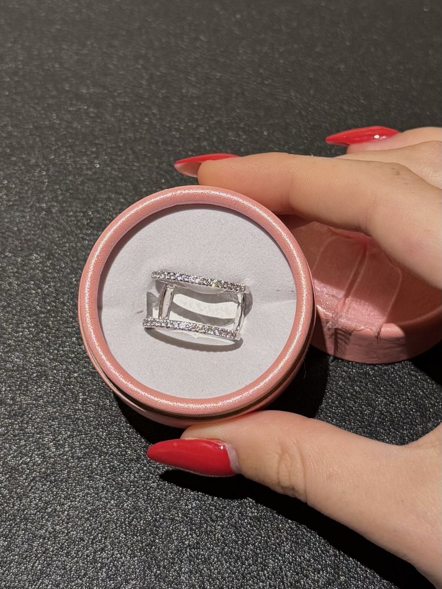 Ringe: Ring Stack, Silber, passend zu Oura Ring 4, Grösse 8 – Neu und originalverpackt aus Tuggen von jess_gls06