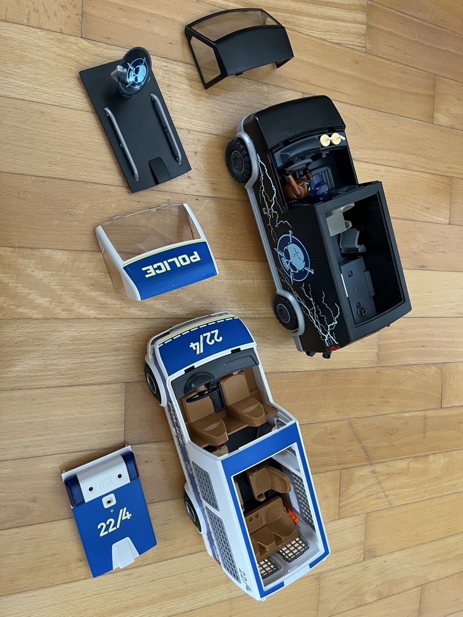 Playmobil Spielzeuge: Playmobil Polizeibus und Fluchtwagen – Gebraucht aus Suhr von tho_5wxl 1