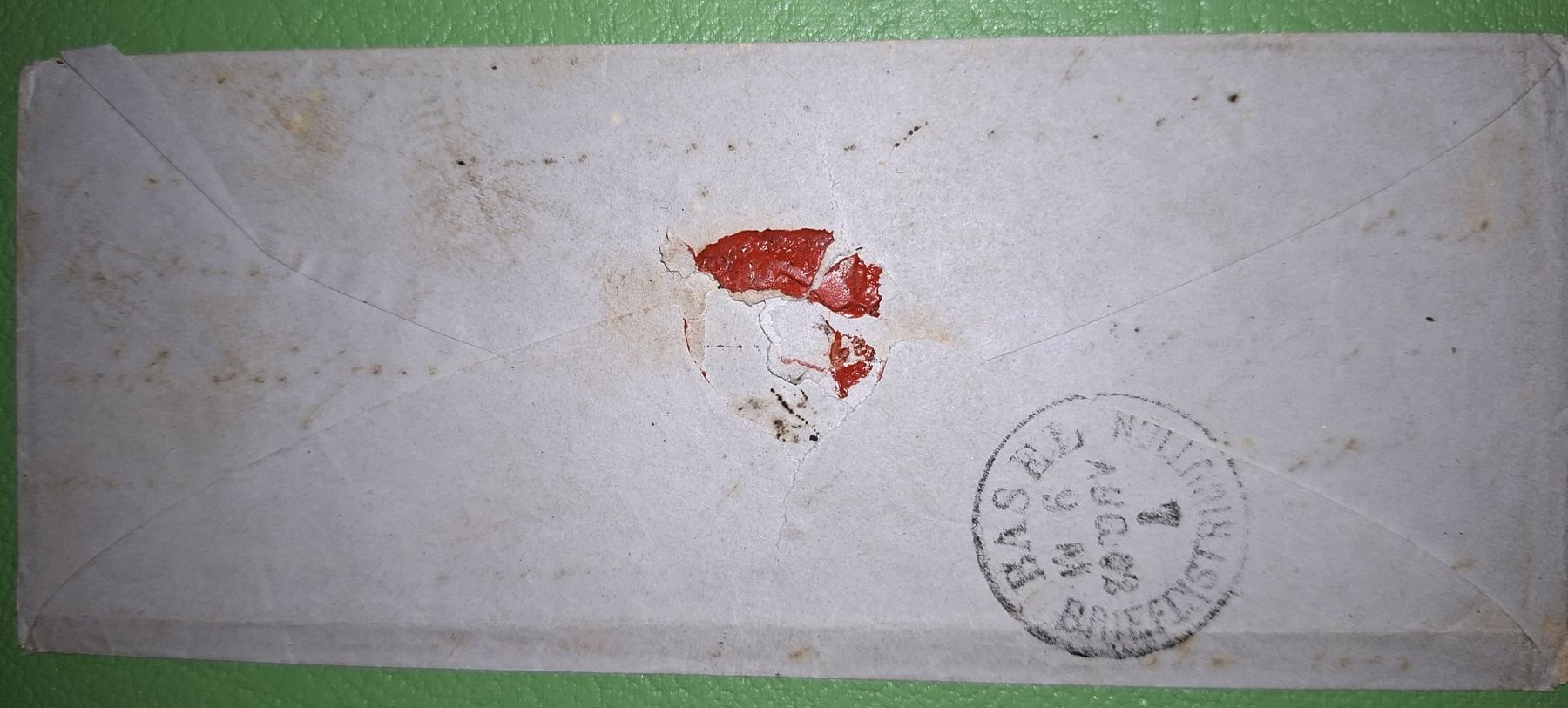 Tutti i francobolli: Strubelbrief 23G Schaffhausen - Basel – Usato da Balgach venduto da SIMEON27 1