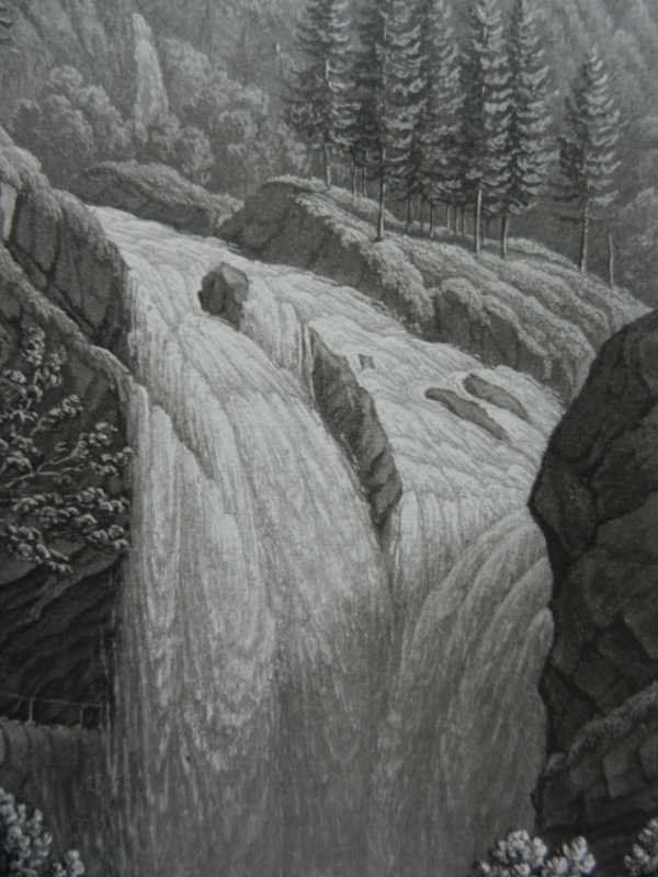 Gravures: Giessbachfall – D'occasion à Risch par Rischli15 9