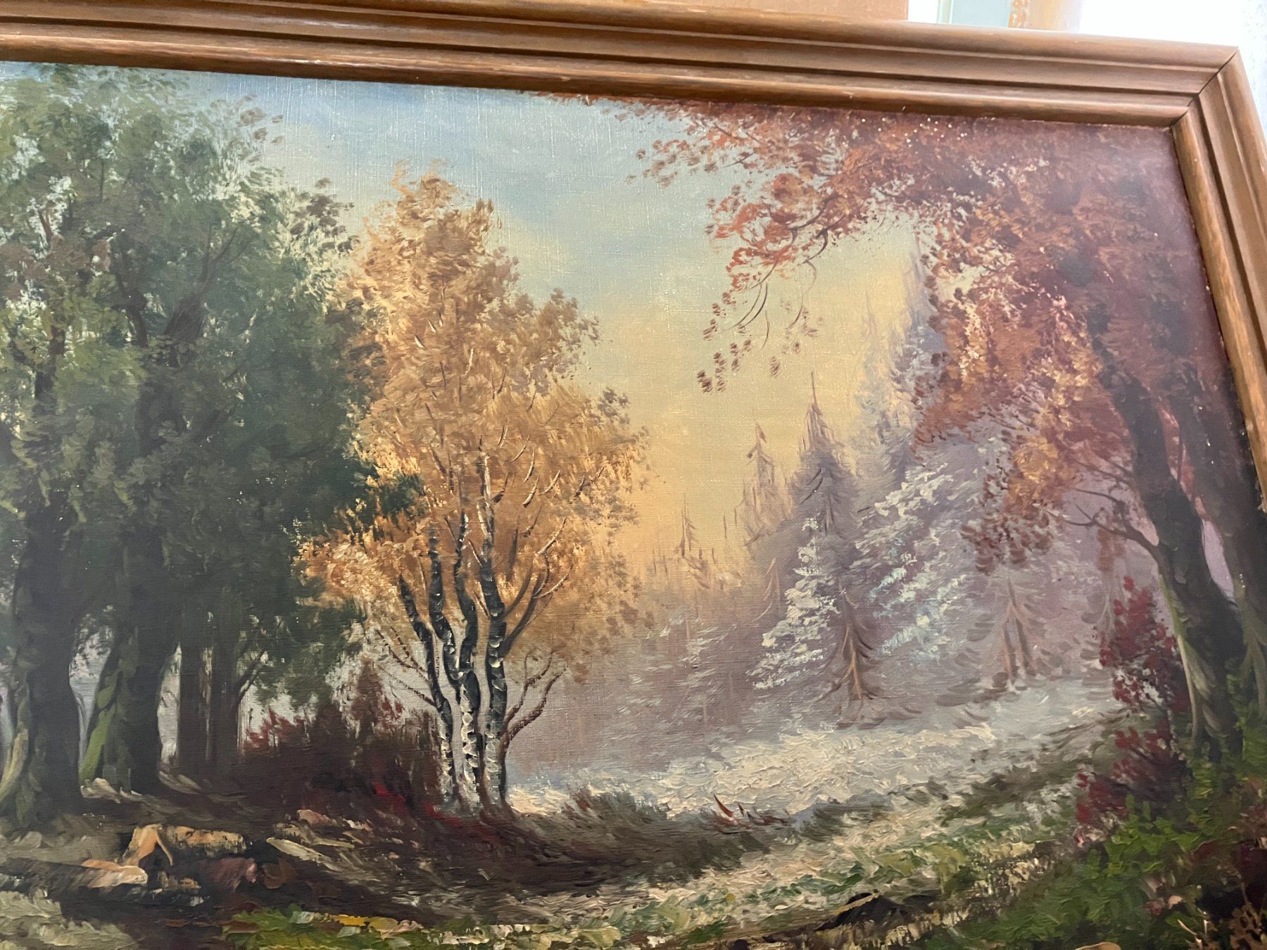 Dipinti: Landschaftsgemälde ca. 79 cm x 59 cm – Usato da ehrendingen venduto da atlan700 3