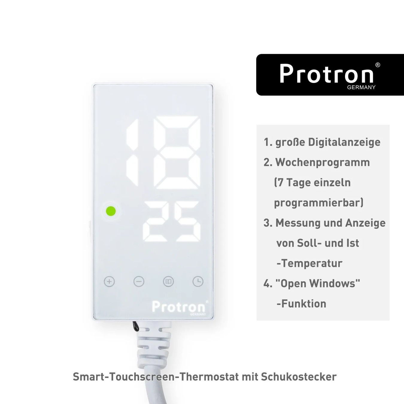 Radiateurs: Protron Infrarotheizung Panel 100x52cm – Neuf avec emballage d'origine à Bottighofen par zaap 4