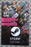 STEAM Gift Card 25,- CH ...NEU OVP