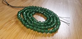 Jade grün facettiert 3mm. Strang
