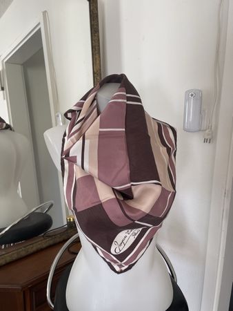 Foulard vintage Jacques Esterel Paris soie très bon état