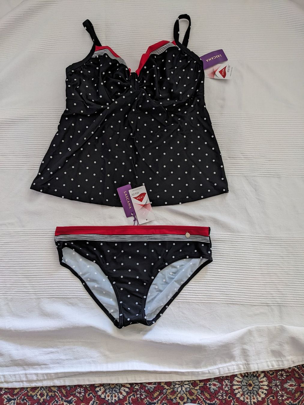 Lascana Costumi da bagno & Bikini: Lascana Tankini set Gr 42E - Hose Gr  42 – Nuovo e nell'imballaggio originale da Luzern venduto da Sofia33 5