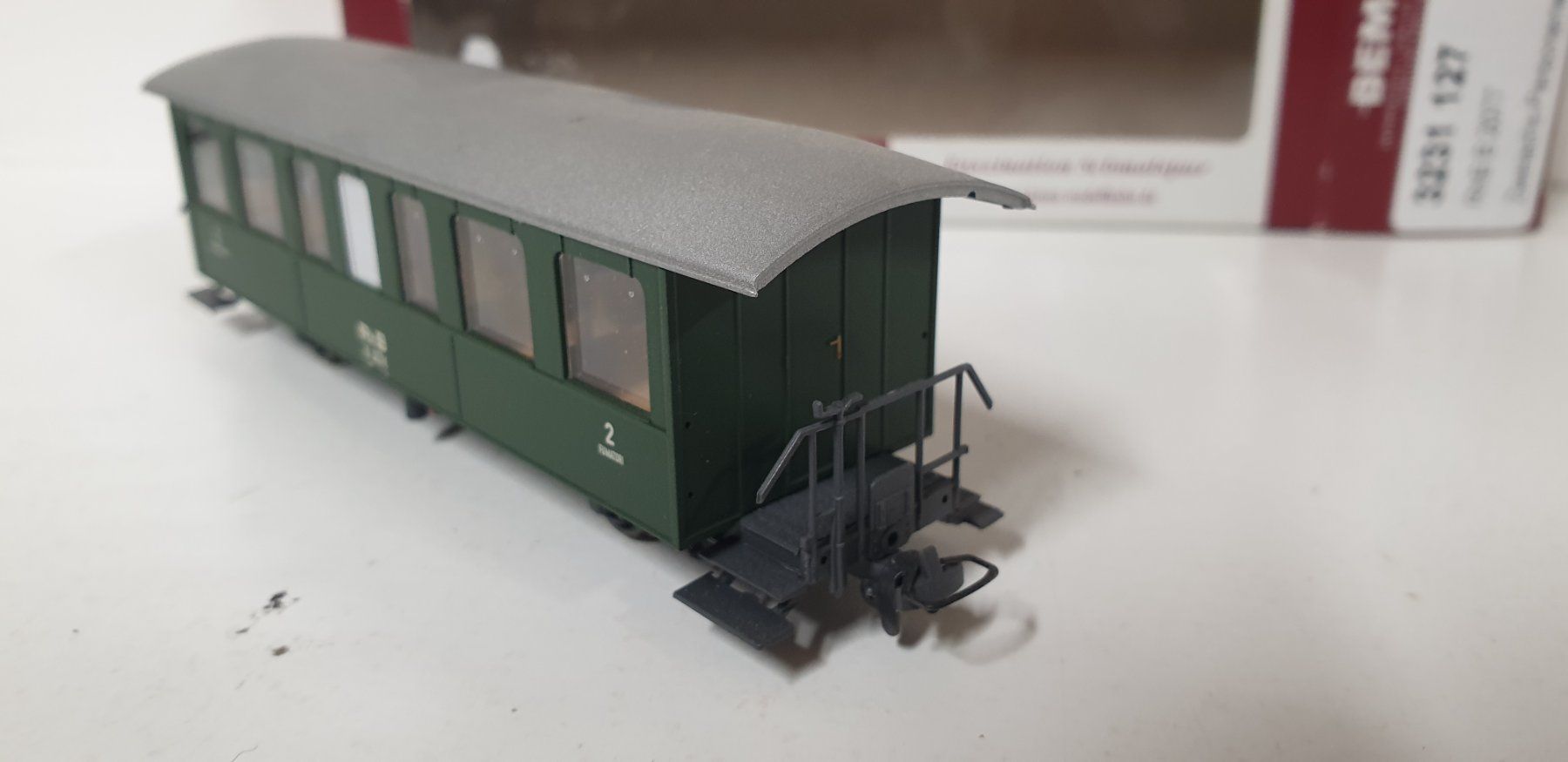 Bemo Modelleisenbahnen: Bemo RhB Personenwagen 2 Achser – Gebraucht aus Geroldswil von TopTrain54 3