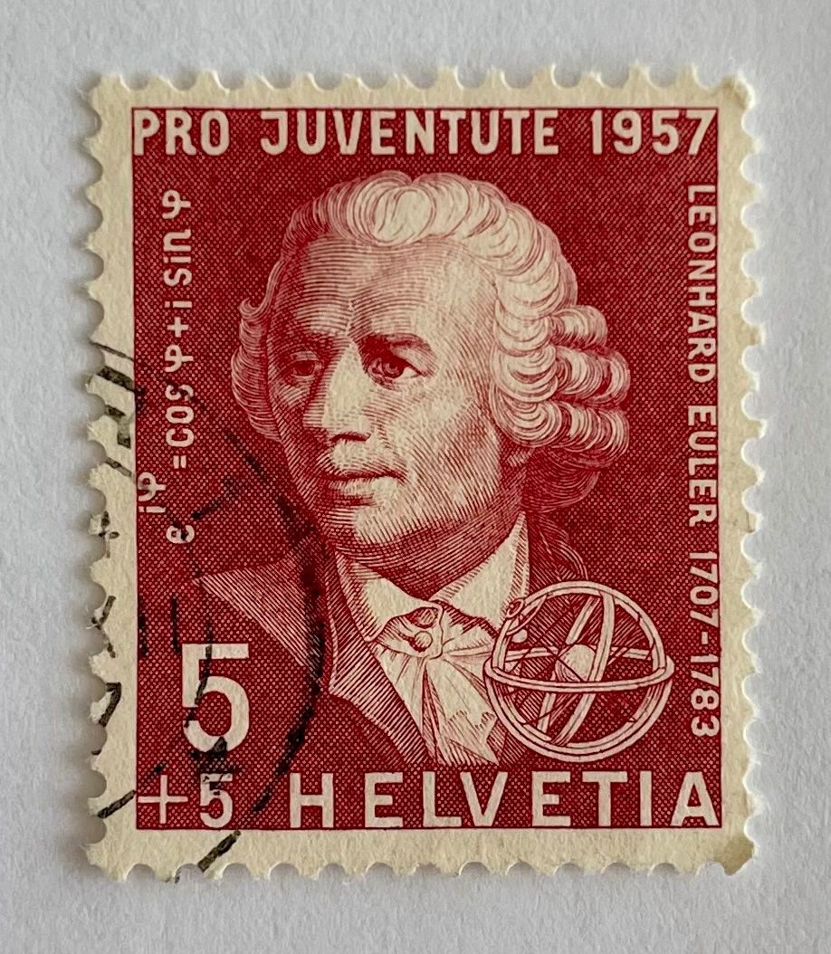 Alle Briefmarken: Briefmarke - Pro Juventute 1957 5+5 Rp. – Gebraucht aus Zürich von T_H_O_M_A_S