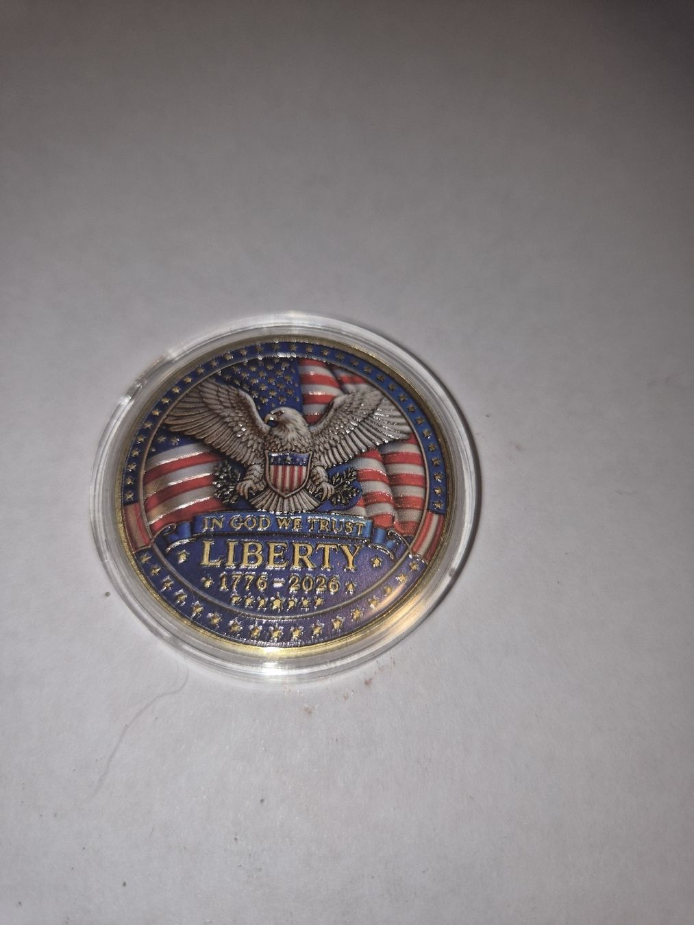 Alle Münzen: Pièce commémorative 250 ans USA – Neu (gemäss Beschreibung) aus Senèdes von hen_fw8b 1