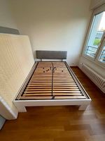 Lit complet : Cadre + Sommier + Matelas 140 x 200