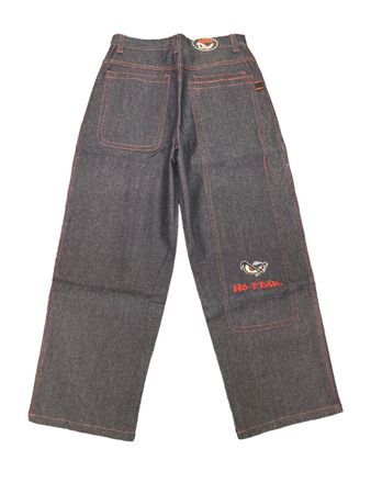 Vintage Y2K Hose No Fear Baggy Jeans Neu Made USA Size 32
