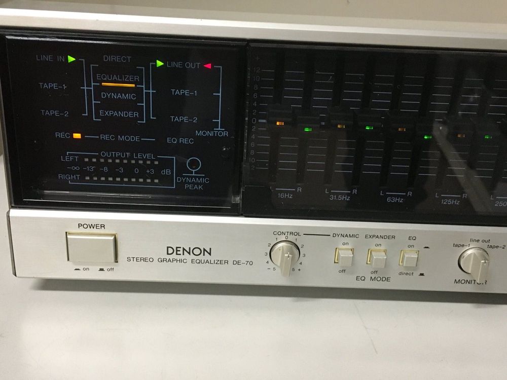 DENON DE70 Stereo Graphic Equalizer Kaufen auf Ricardo