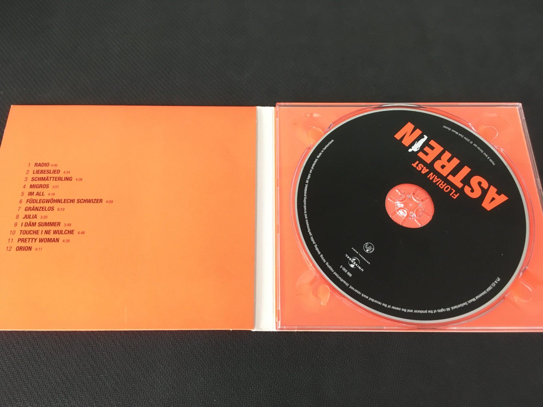 CD: Florian Ast - Astrein -CD- – Usato da St.Gallen venduto da MedienJoe 1