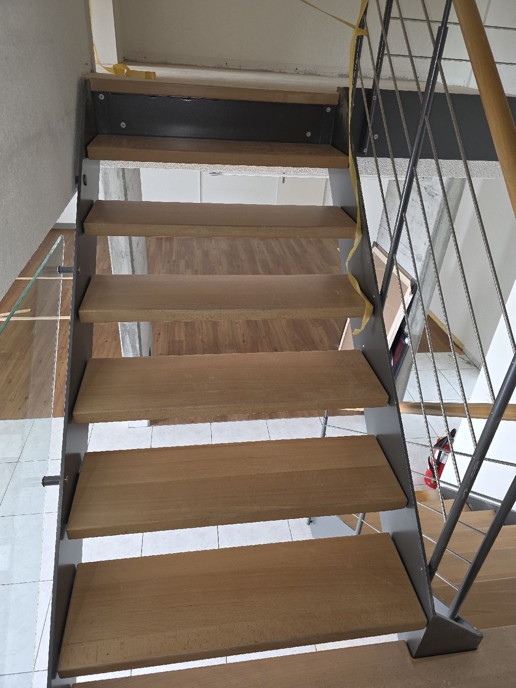 Scale: Treppe aus Metall, Holz und Glas – Usato da Bäriswil BE venduto da Simon_Kreativwelt 5
