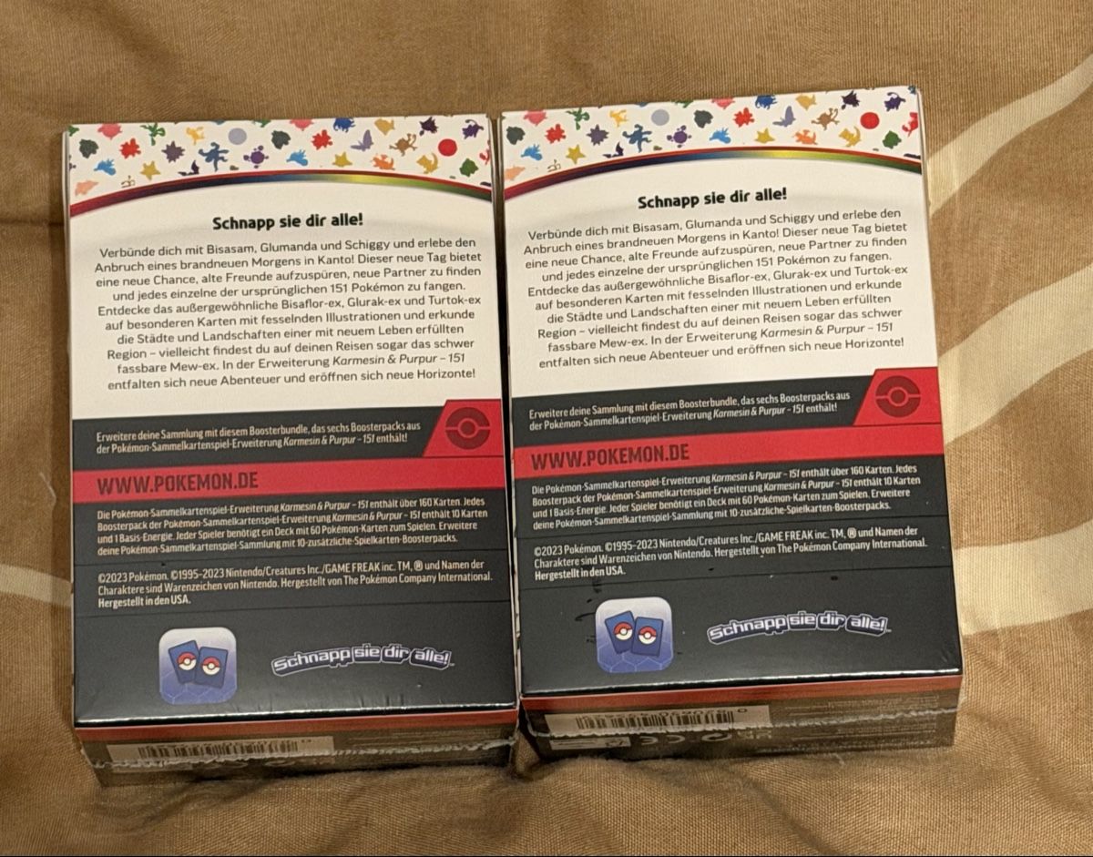 Pokémon Carte collezionabili: Pokemon 2 Boosterbundle DE – Nuovo e nell'imballaggio originale da Brittnau venduto da Bionator 1