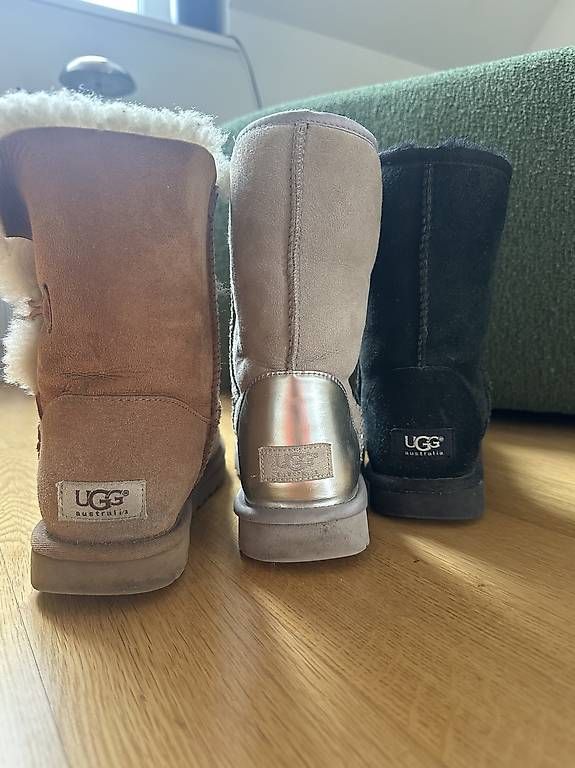 Scarpe da donna: Ugg Boots 39- chestnut, schwarz und hellgraue  – Usato da Zürich venduto da viv_y579 1