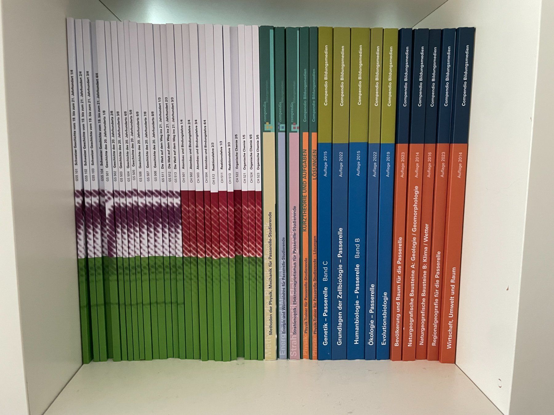 Bücher: Komplette Sammlung der Compendio Bücher (Passerelle) – Gebraucht aus Windisch von Mmzowru 1