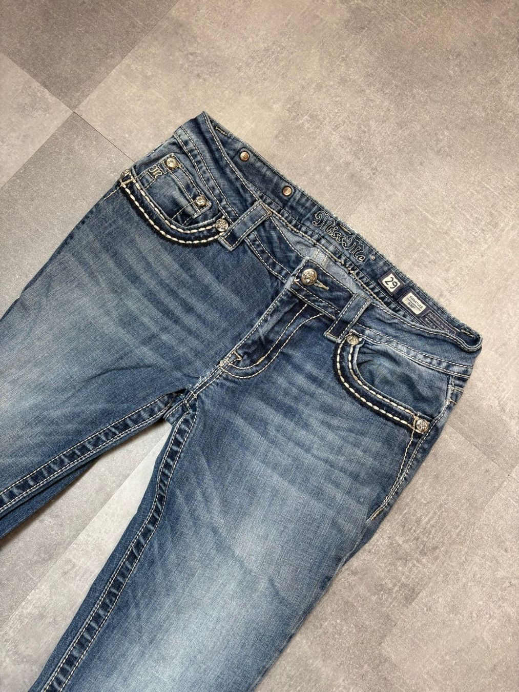 Jeans: Miss Me Bootcut Flared Jeans - Grösse M/29 – Gebraucht aus Werdenberg von hase.vintage 3