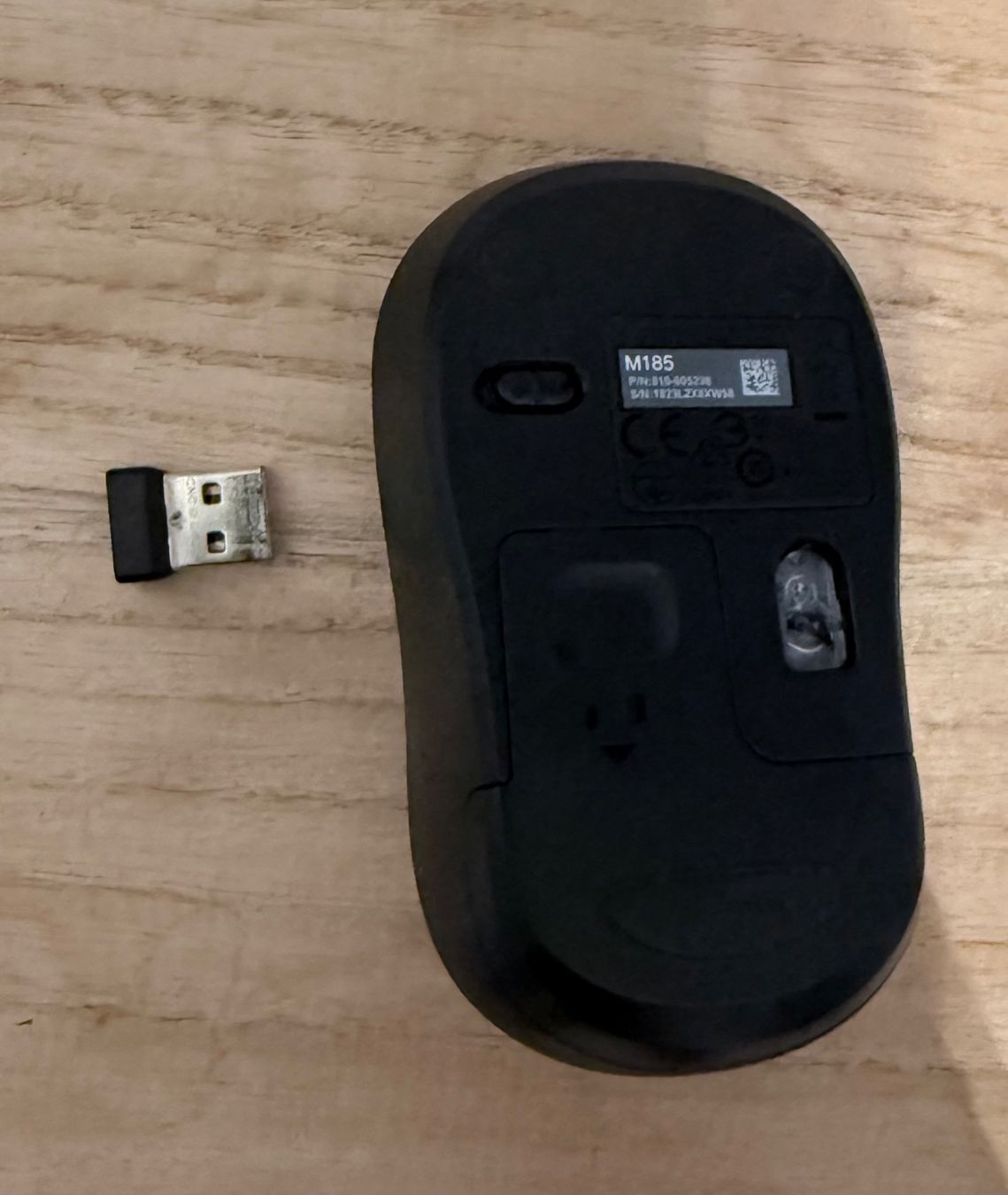 Logitech Maus: Logitech Maus M185 rot/schwarz – Gebraucht aus Immensee von mikeside 3