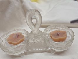 Antike Saliere, Pressglas