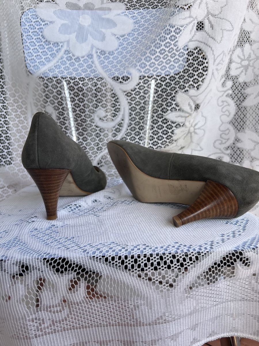 Scarpe da donna: Escarpins Minelli kaki – Usato da Bernex venduto da 2ziemement 4