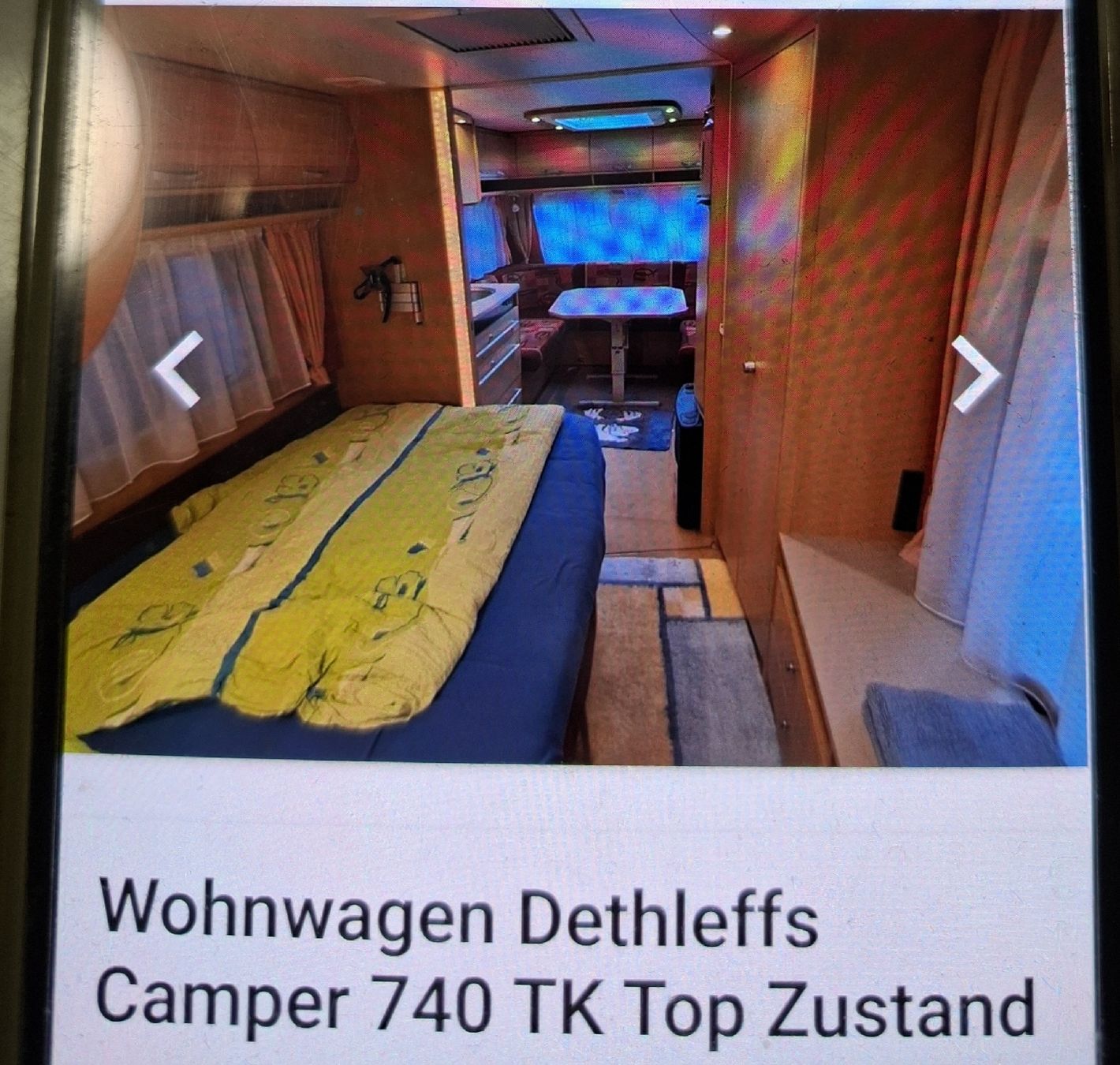 Dethleffs Veicoli da campeggio: Wohnwagen Dethleff Camper 740 TK 5-7 Bett – Usato da Stetten AG venduto da 2936 5