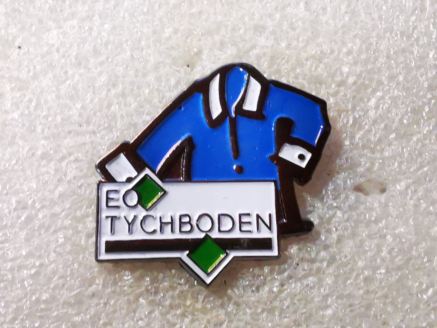 Placchette & Badge: Ansteckpin 112: EO Tychboden – Usato da Oppligen venduto da Pin-Fall-Shop