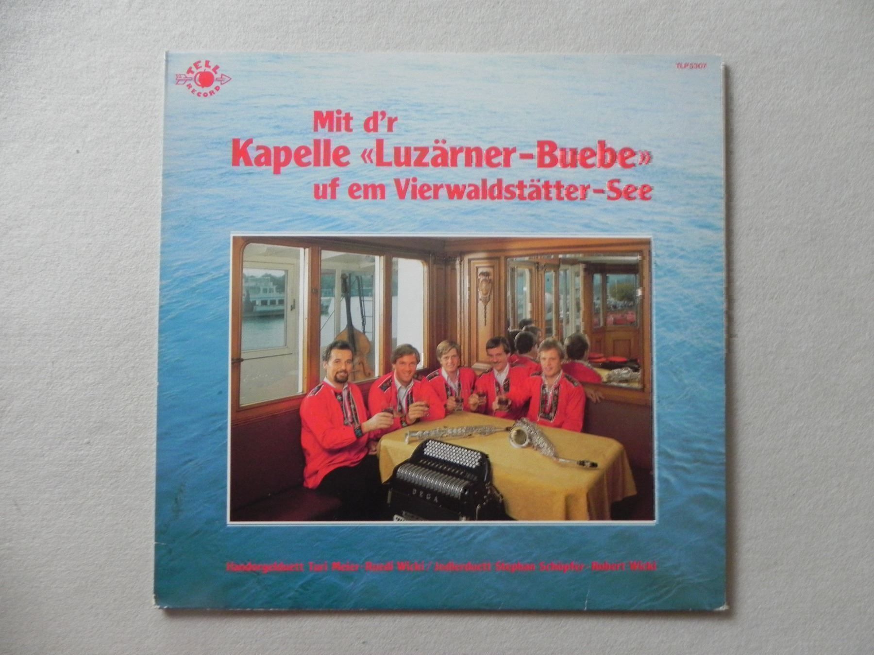 Schallplatten: Volksmusik LP Kapelle Luzerner Buebe – Gebraucht aus Siebnen von krimsie