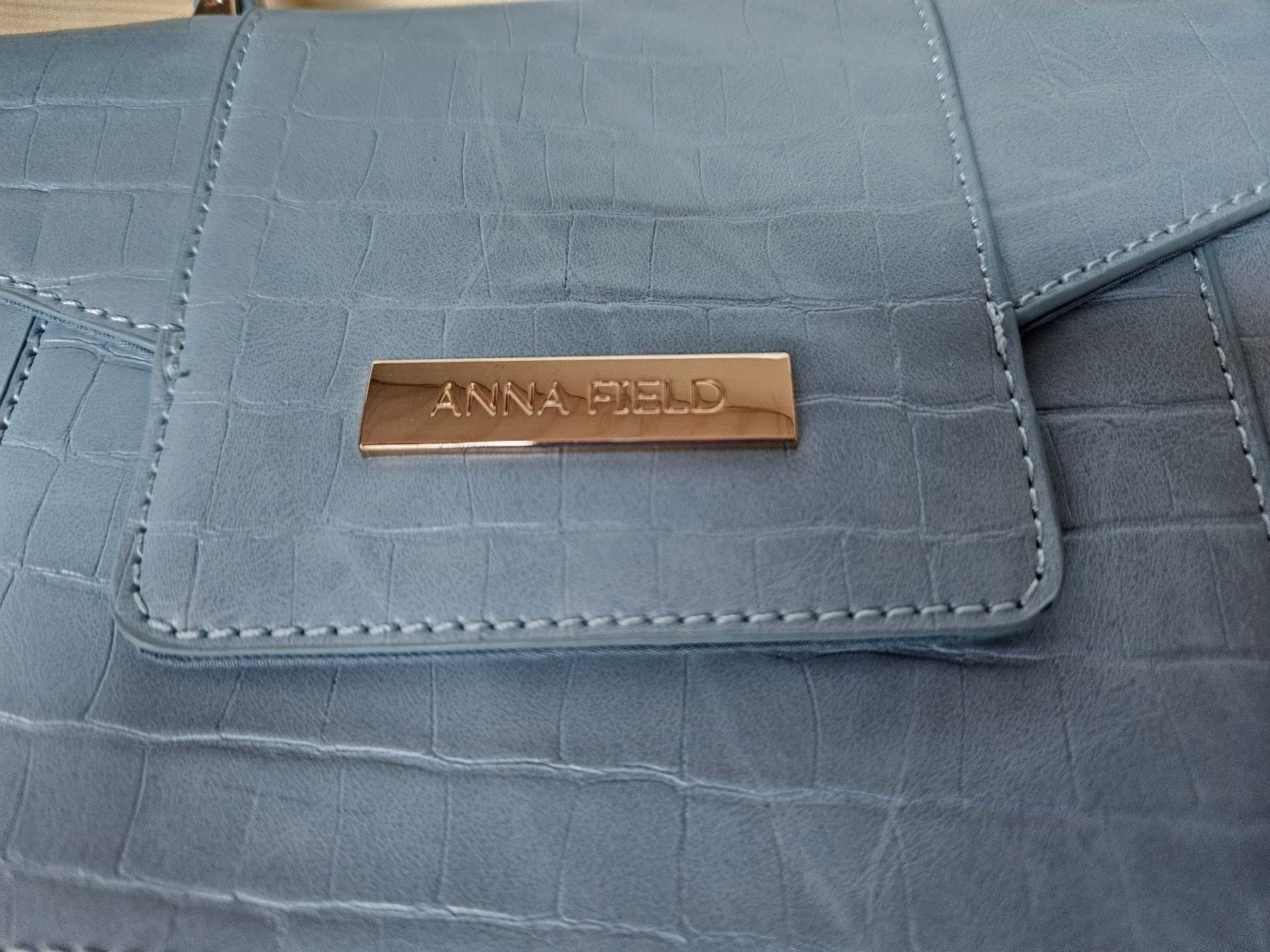 Anna Field Taschen für Damen: Anna Field Handtasche, hellblau, mit Umhängemöglichkeit – Gebraucht aus Gattikon von balumogli 1