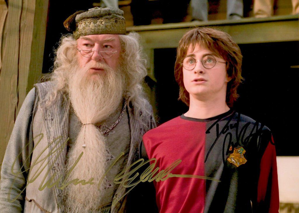 Autografi: HARRY POTTER Michael GAMBON David RADCLIFFE / TOP AUTOGRAMM – Usato da Egg b. Zürich venduto da Dbunny