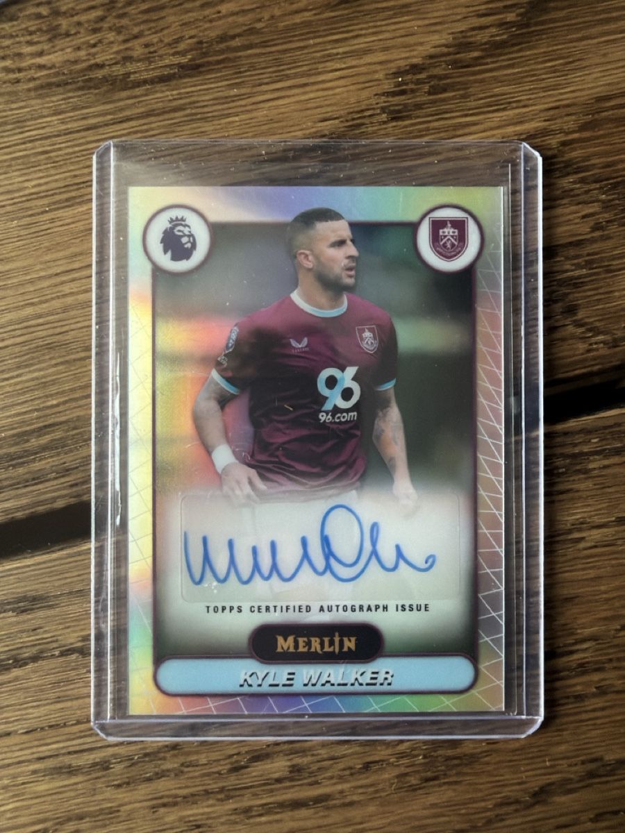 Topps Carte collezionabili: Premier League numbered auto Rogers Walker Young Solanke – Usato da Praz (Vully) venduto da ShoreCards 3