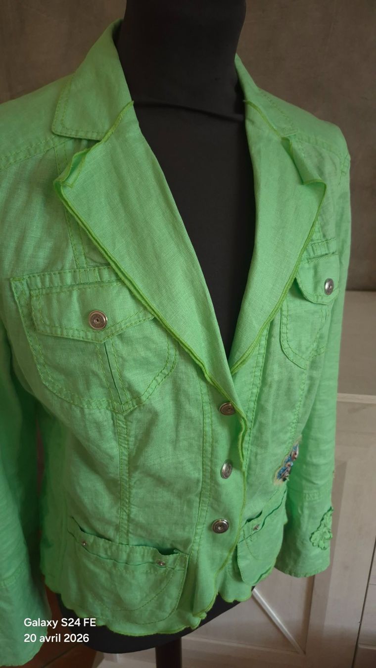 Giacche: Marccain , jaquette d'été originale. L – Usato da Reconvilier venduto da something4you 1