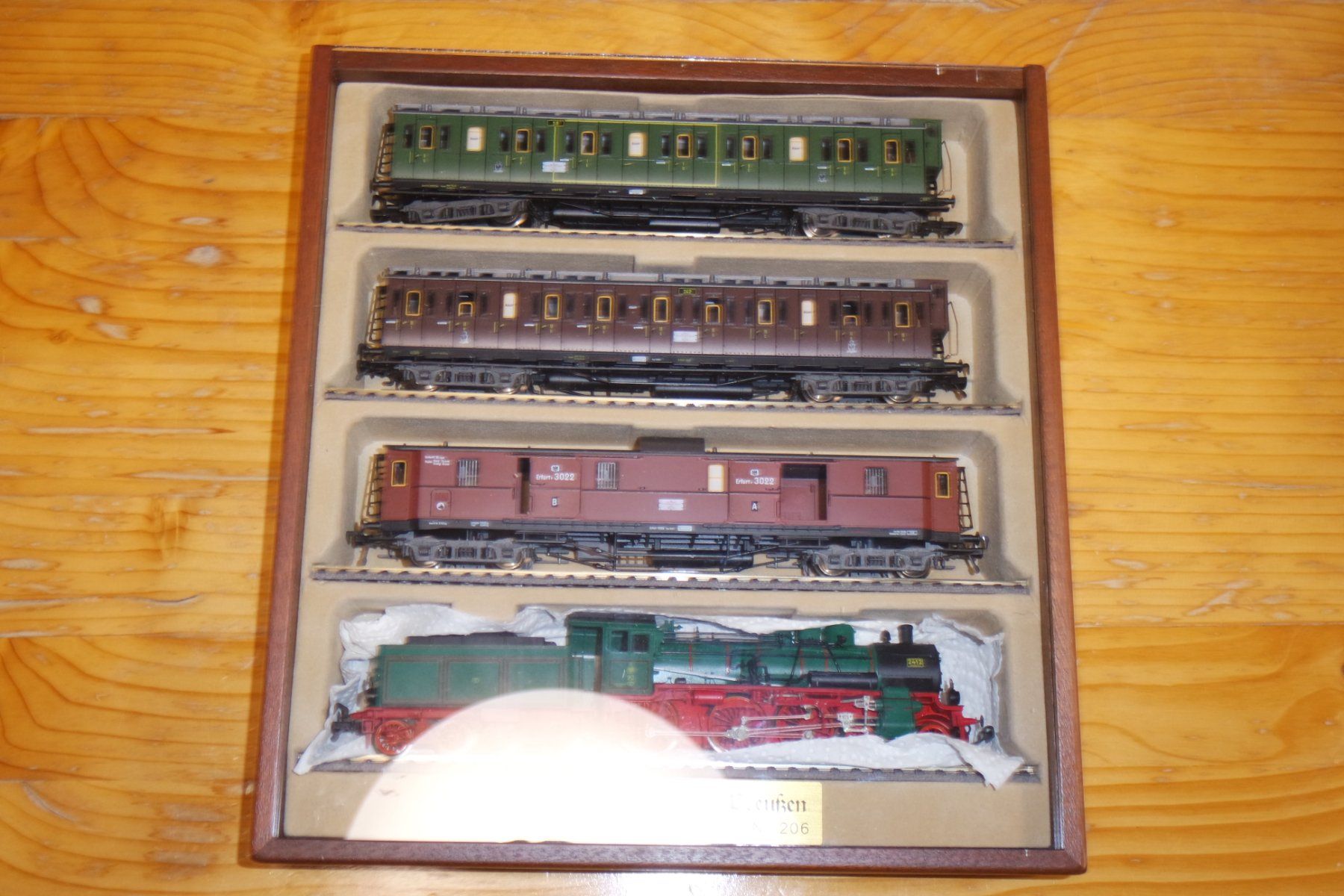 Fleischmann Modellini di ferrovie: °°° SET FLEISCHMANN PRUSSIAN TRAIN °°°  HO  édition limitée – Usato da Avenches venduto da WEBHobby