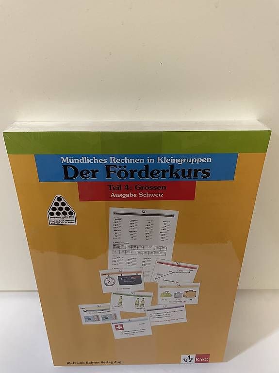 Giochi: Mathematik 4.Kl. Fördermaterial, Blitzrechnen, Primarschule – Nuovo e nell'imballaggio originale da Luzern venduto da Feliz 2