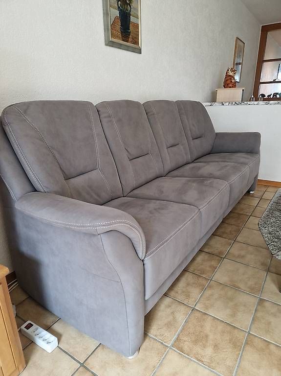 Sofas: Sofa grau – D'occasion à Lüterkofen par Nickey01 1
