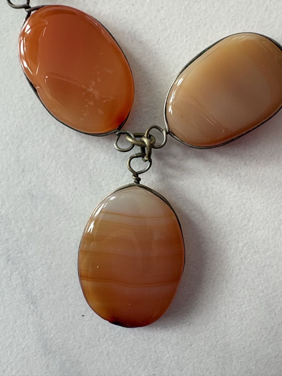 Catenine: Vintage Karneol Halskette – Usato da Rothenburg venduto da meg_ln8t 1