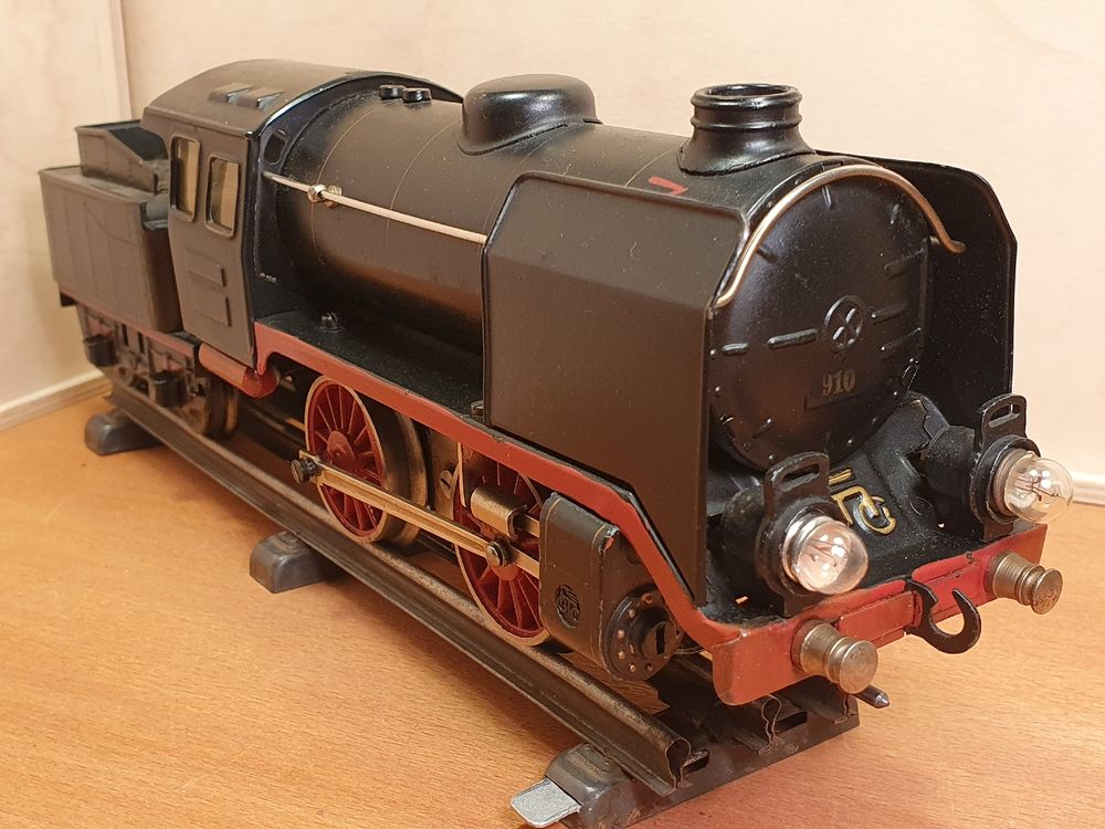 Märklin R 66/12910 Dampflok, Spur 0. Dreileiter. Gleichstrom (Gebraucht ...