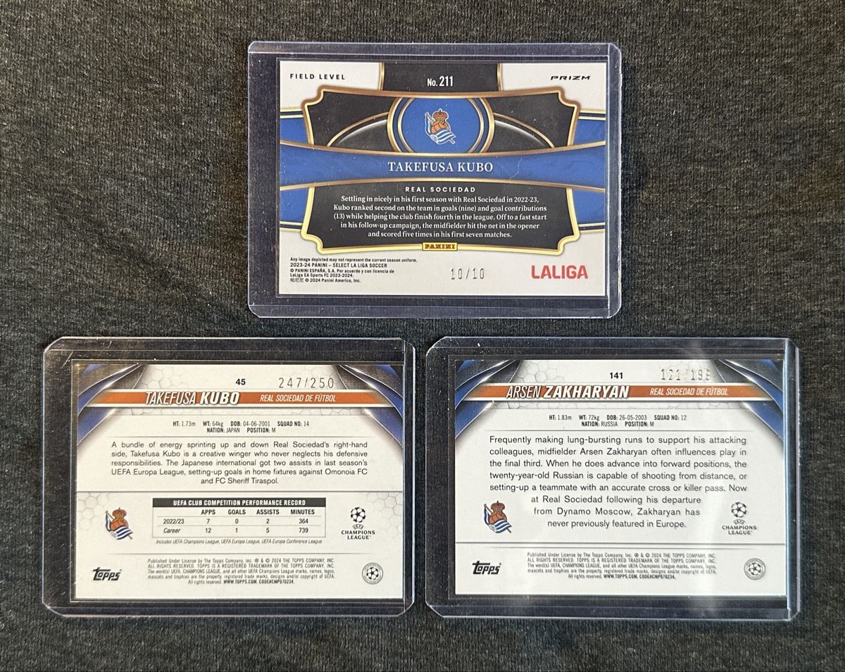 Topps Carte collezionabili: REAL SOCIEDAD SAMMLUNG – Nuovo (secondo la descrizione) da Binz venduto da Cediboy 4
