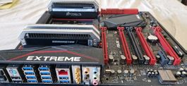 Asus Rampage V + I7 5960X + 16go Dominator 3600