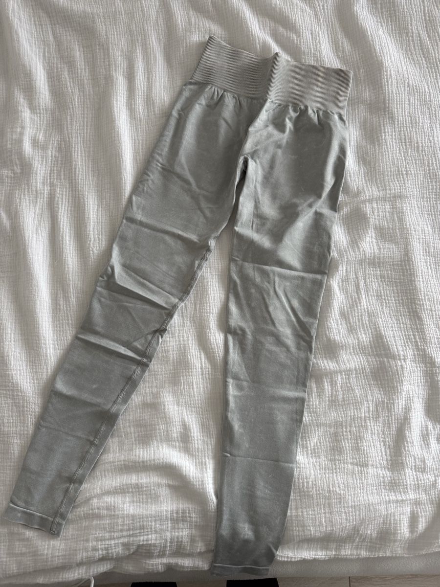 Leggings: teveo grau scrunch – D'occasion à Altikon par borchardt.sara 1