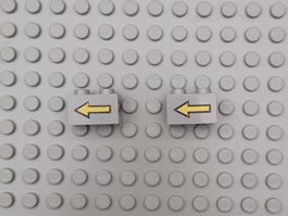 LEGO Classic Space - Bedruckte Bricks 1x2 - 3004p01 (Lot 5)