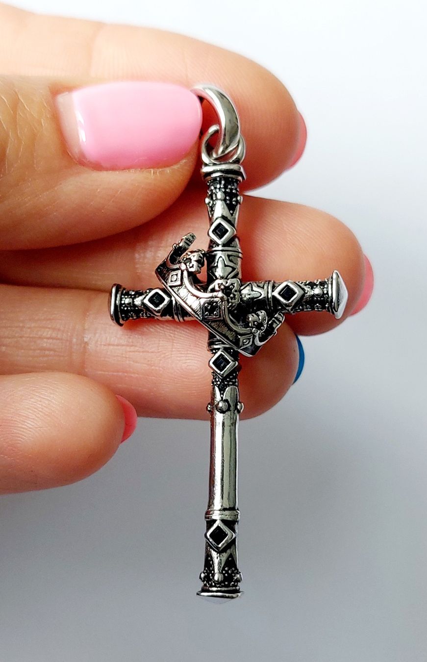 Ciondoli: Anhänger Kreuz Silber 925 – Nuovo (secondo la descrizione) da Madetswil venduto da triforuz 5