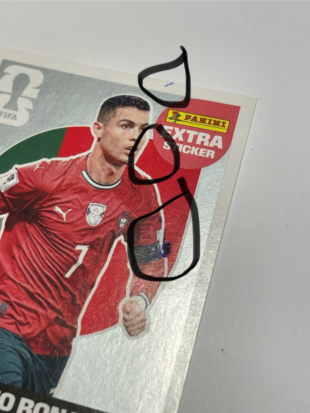 Panini Carte collezionabili: Panini WM 2026 Extra Sticker SILBER - Cristiano Ronaldo – Difettoso da Niederwangen BE venduto da m_s13 1