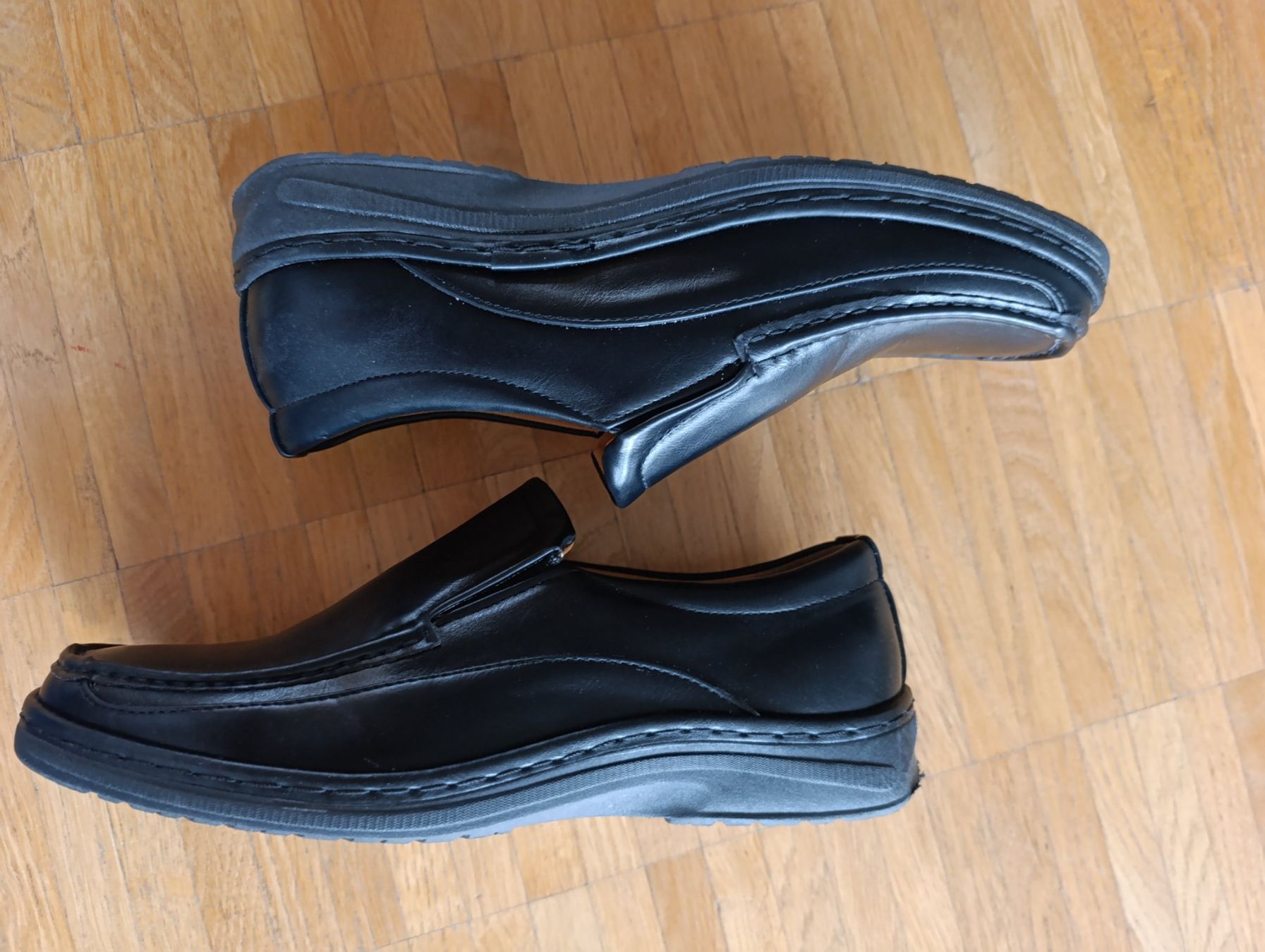 Chaussures hommes: Herren Kinder Kunstleder Loafer, Gr 41 – Neuf (Voir description) à Zürich par VorlonShadow 5