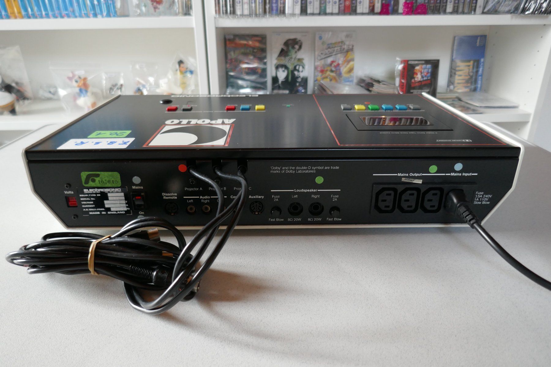 Sistema di controllo: Boîtier de contrôle Apollo Electrosonic - Serial 1517 – Usato da Vuarrens venduto da Espace-Retro 4