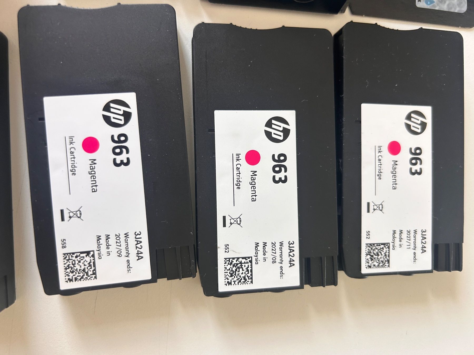 Hewlett Packard Cartucce per stampanti & toner: HP 963 Tintenpatronen Set gebraucht – Usato da Kehrsiten venduto da fot_55m5 2