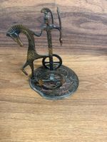 Dekorative Skulptur Streitwagen mit Krieger antiker Stil ...
