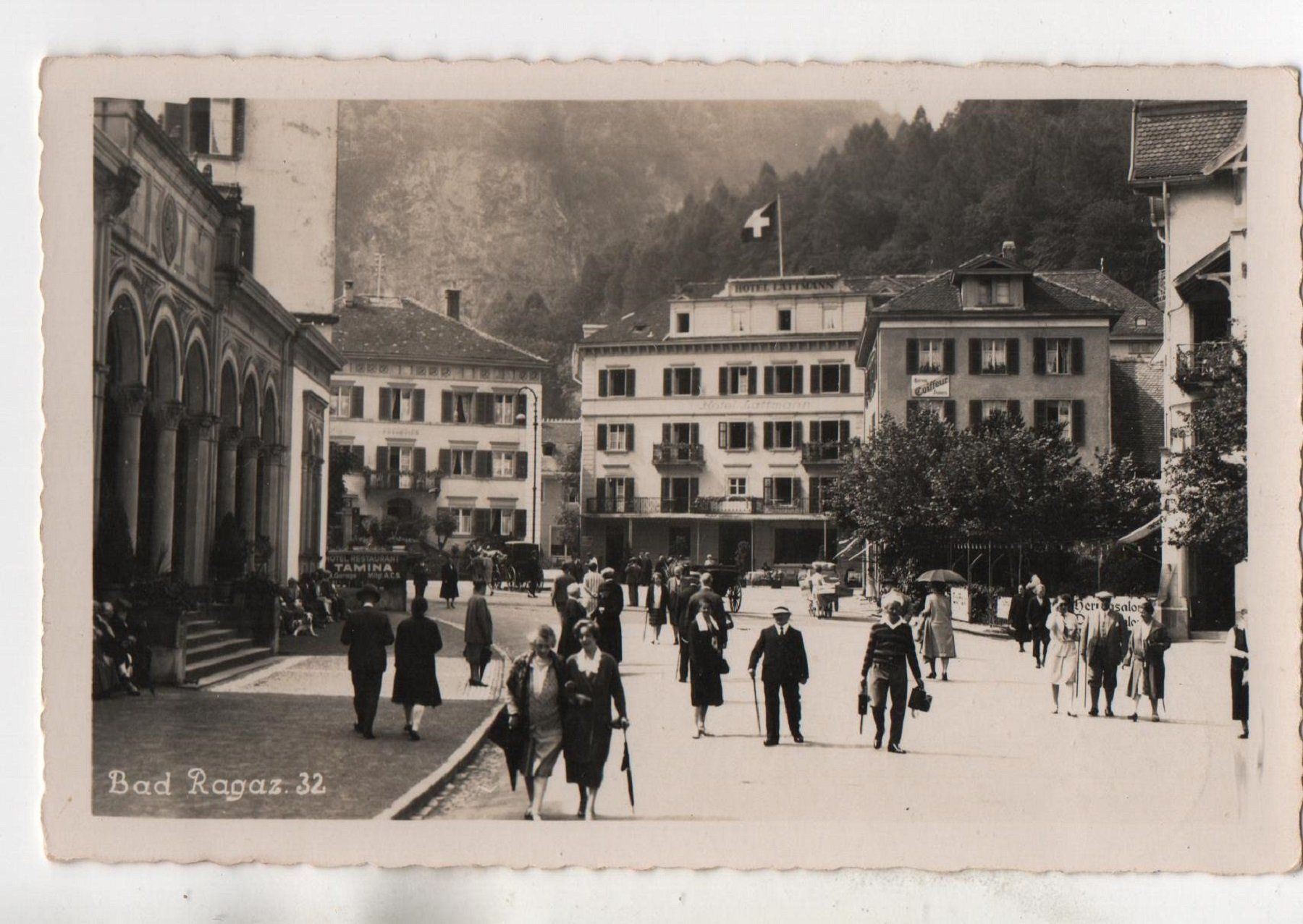 Ansichtskarten: BAD RAGAZ – Gebraucht aus Jona von philajona