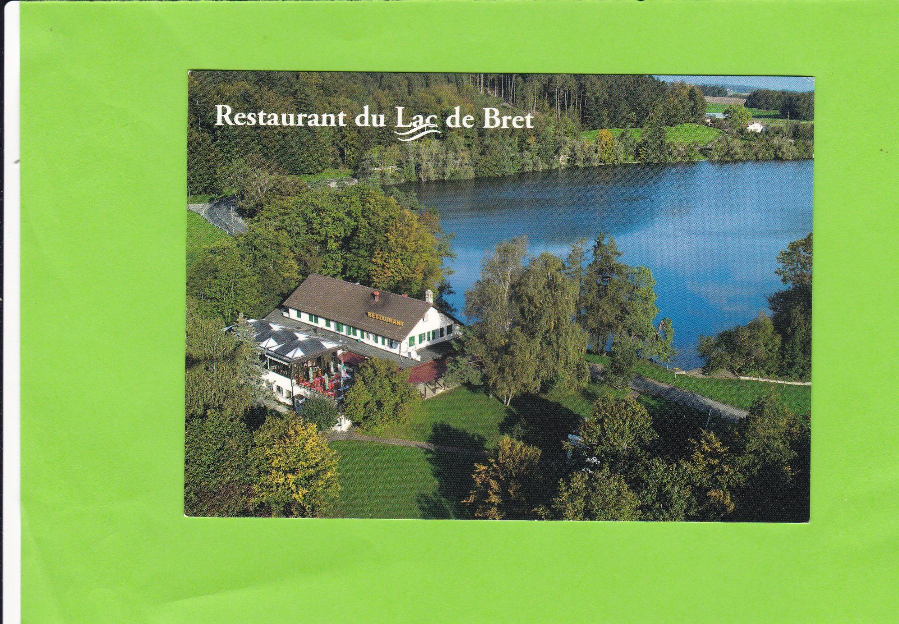 Cartes postales: Restaurant du Lac de Bret – D'occasion à St. Peterzell par neckertal